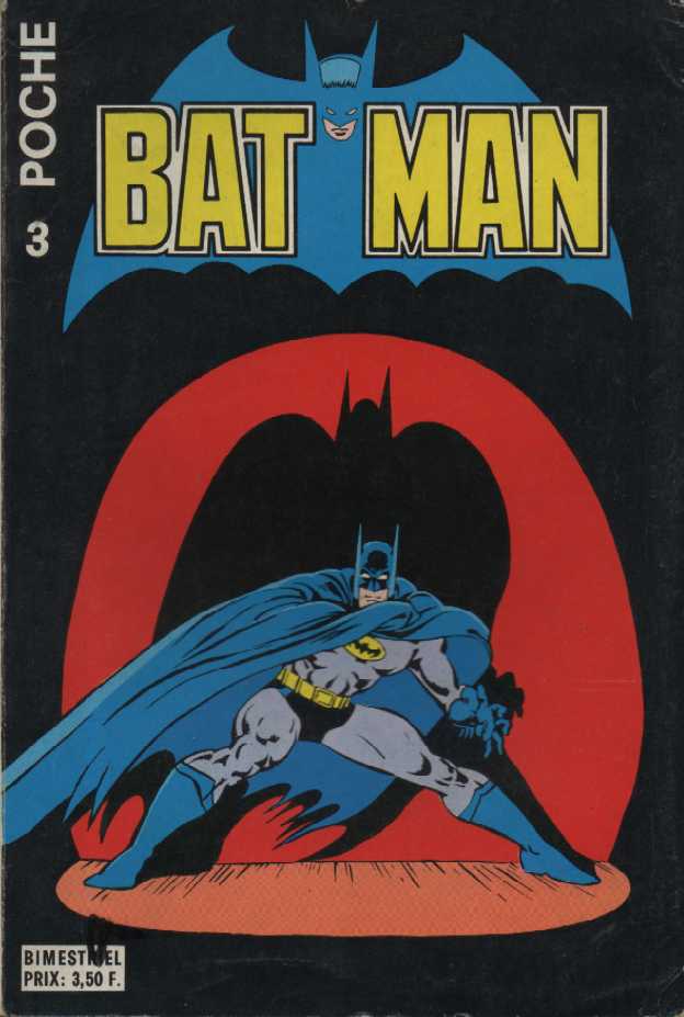 Scan de la Couverture Batman Poche n 3